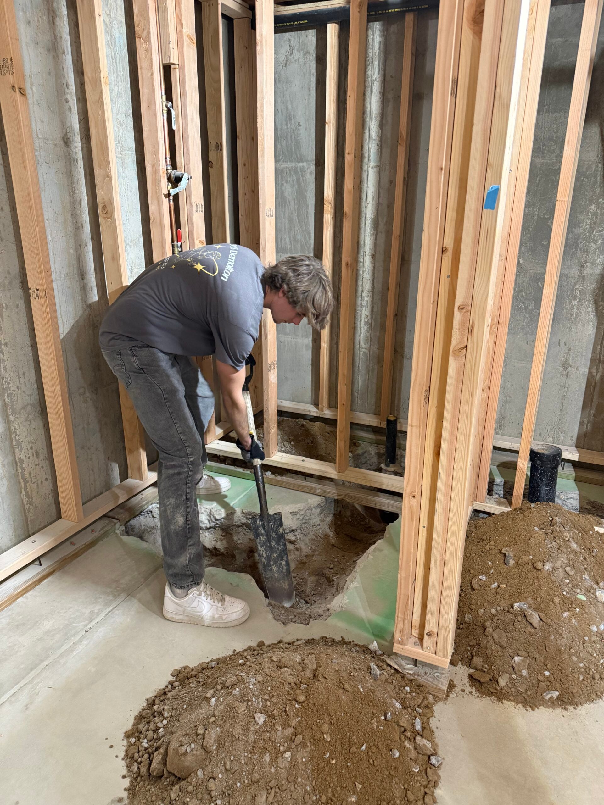 drywall removal during a Boulder tear-out
