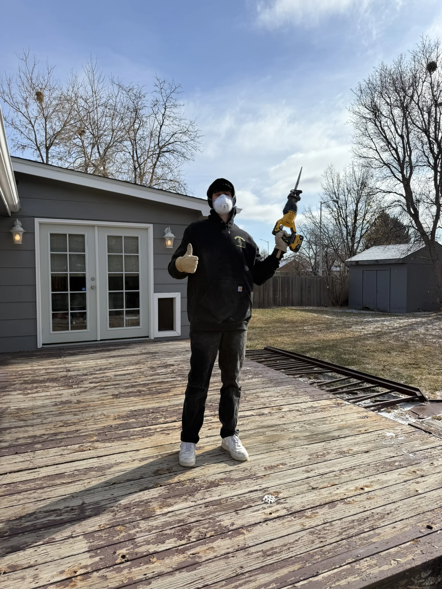older manufactured home inspection before demolition in Boulder CO